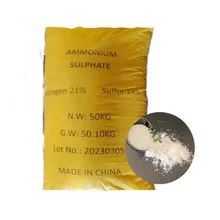 500 กรัมตัวอย่างฟรี ISO อนุมัติ ขาว แอมโมเนียมซัลเฟต ขาว สําหรับปุ๋ยการเกษตร