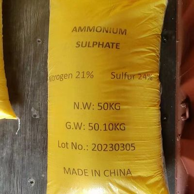 ความบริสุทธิ์ ขาว granular NH42SO4 ammonium sulphate สารเคมีสําหรับปุ๋ยหรือสารเสริม